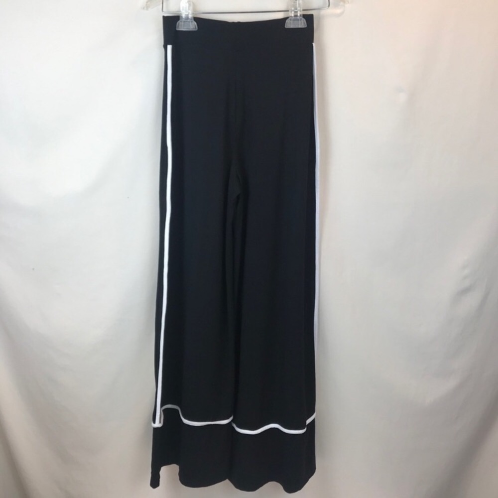 ASOS DESIGN wide leg pants with contrast binding - Picture 5 of 6